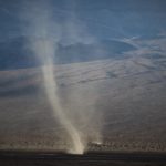 tornado on the desert
